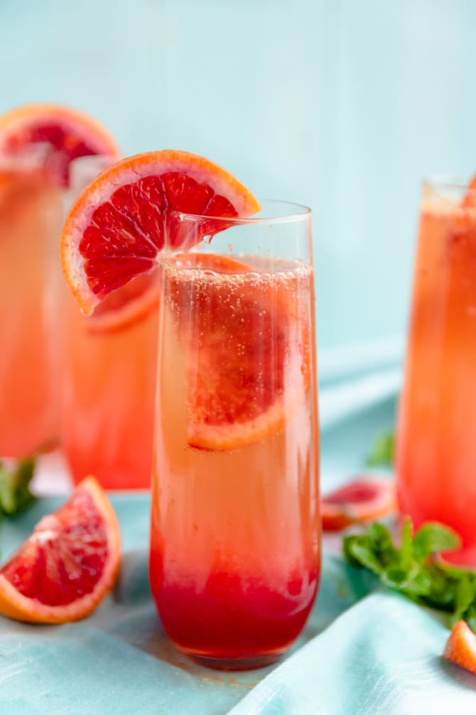 Image for Blood Orange Prosecco Punch