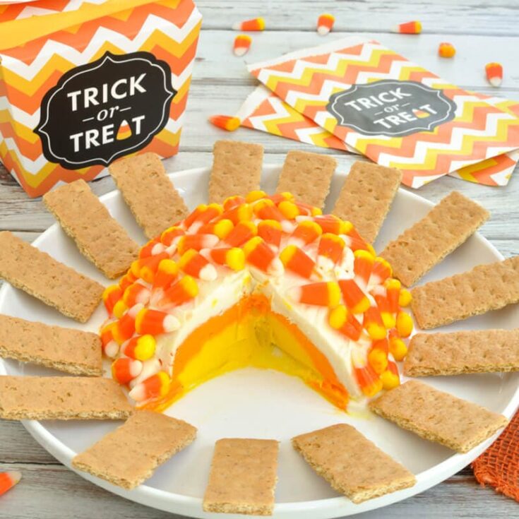 Image for Candy Corn Cheesecake Cheese Ball