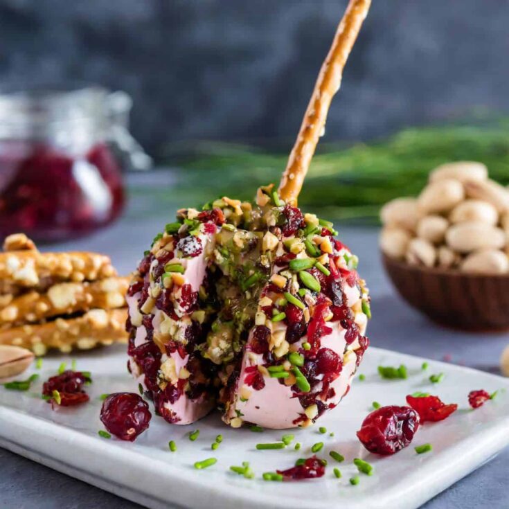 Image for Cranberry Nut Goat Cheese Ball