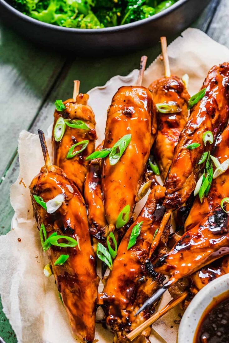 Image for Grilled Teriyaki Chicken Skewers