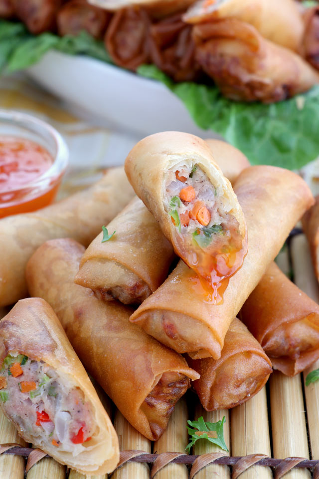 Image for Lumpiang Shanghai (Filipino spring rolls)
