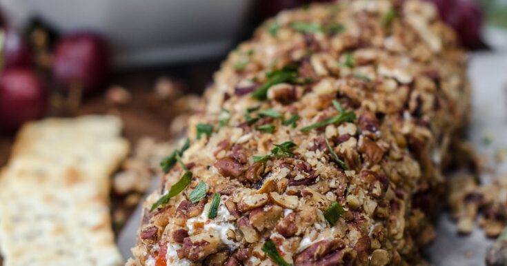 Image for Olive Pecan Cheese Ball 