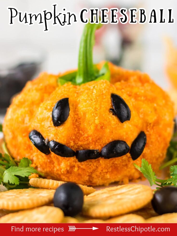 Image for Jack-O'-Lantern Cheese Ball