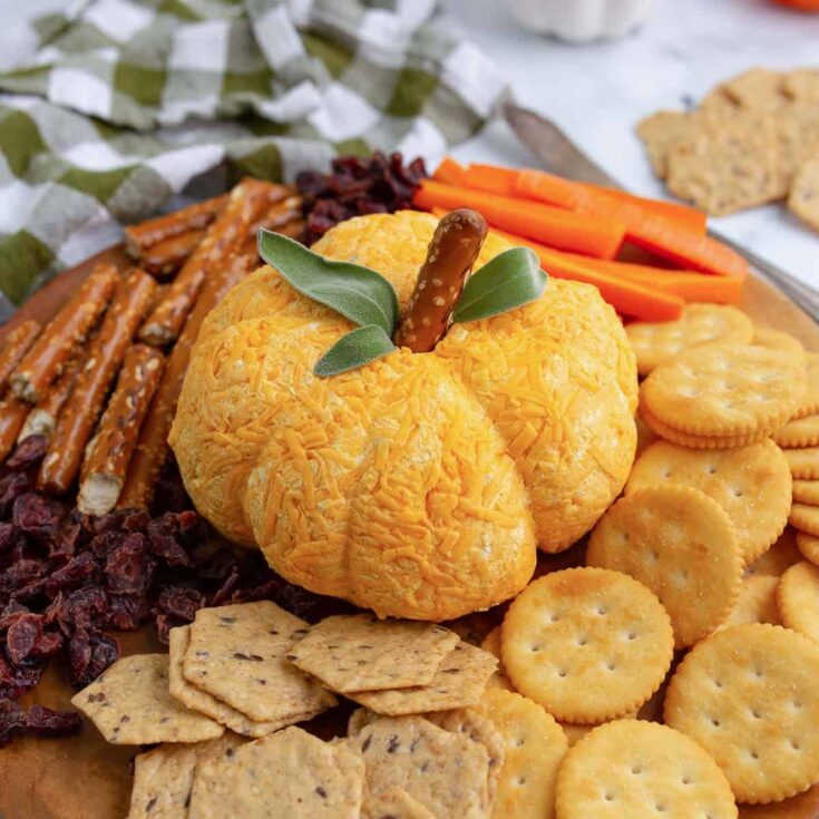 Image for Pumpkin Shaped Cheese Ball