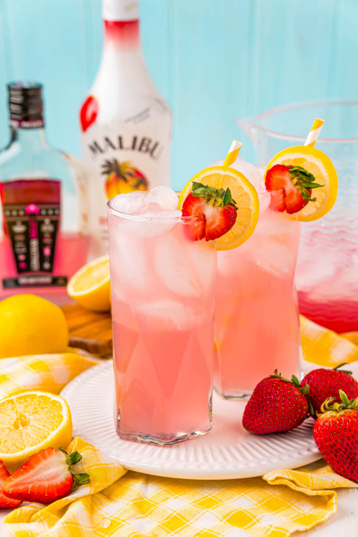 Image for Strawberry Lemonade Vodka Punch