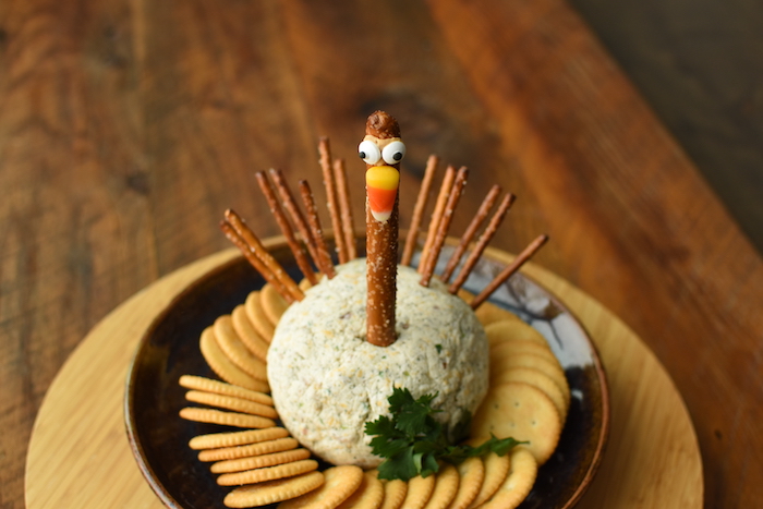 Image for Turkey Face Cheese Ball 