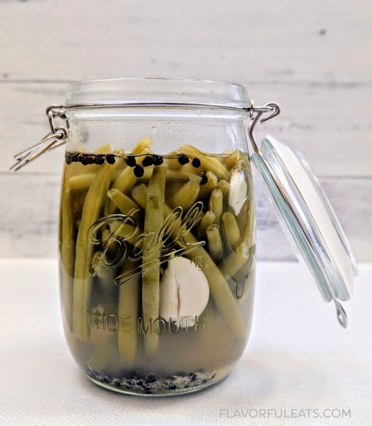 Image for Horseradish Pickled Green Beans