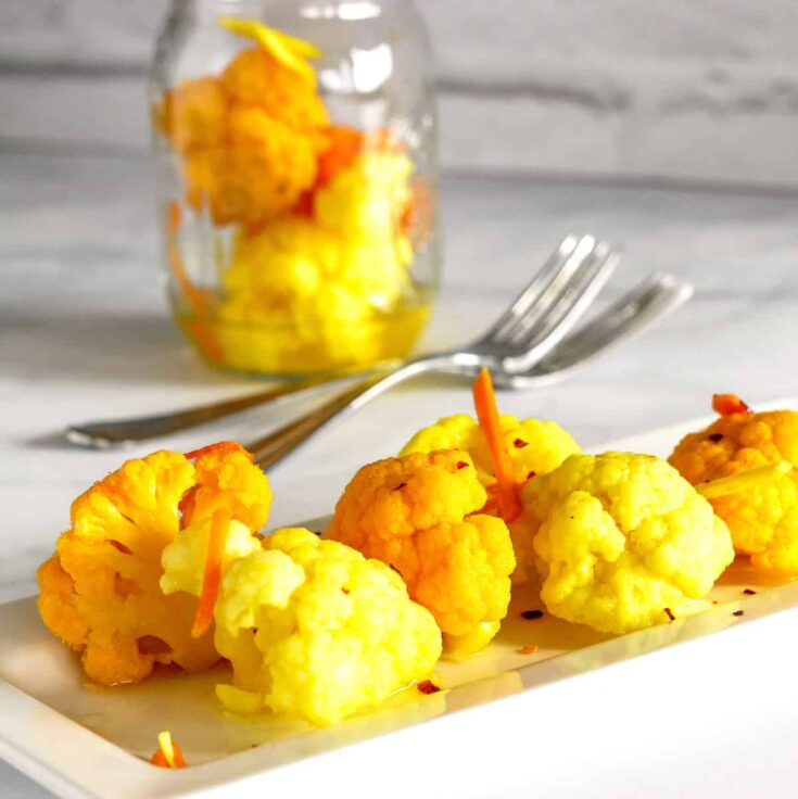 Image for Spicy Pickled Cauliflower