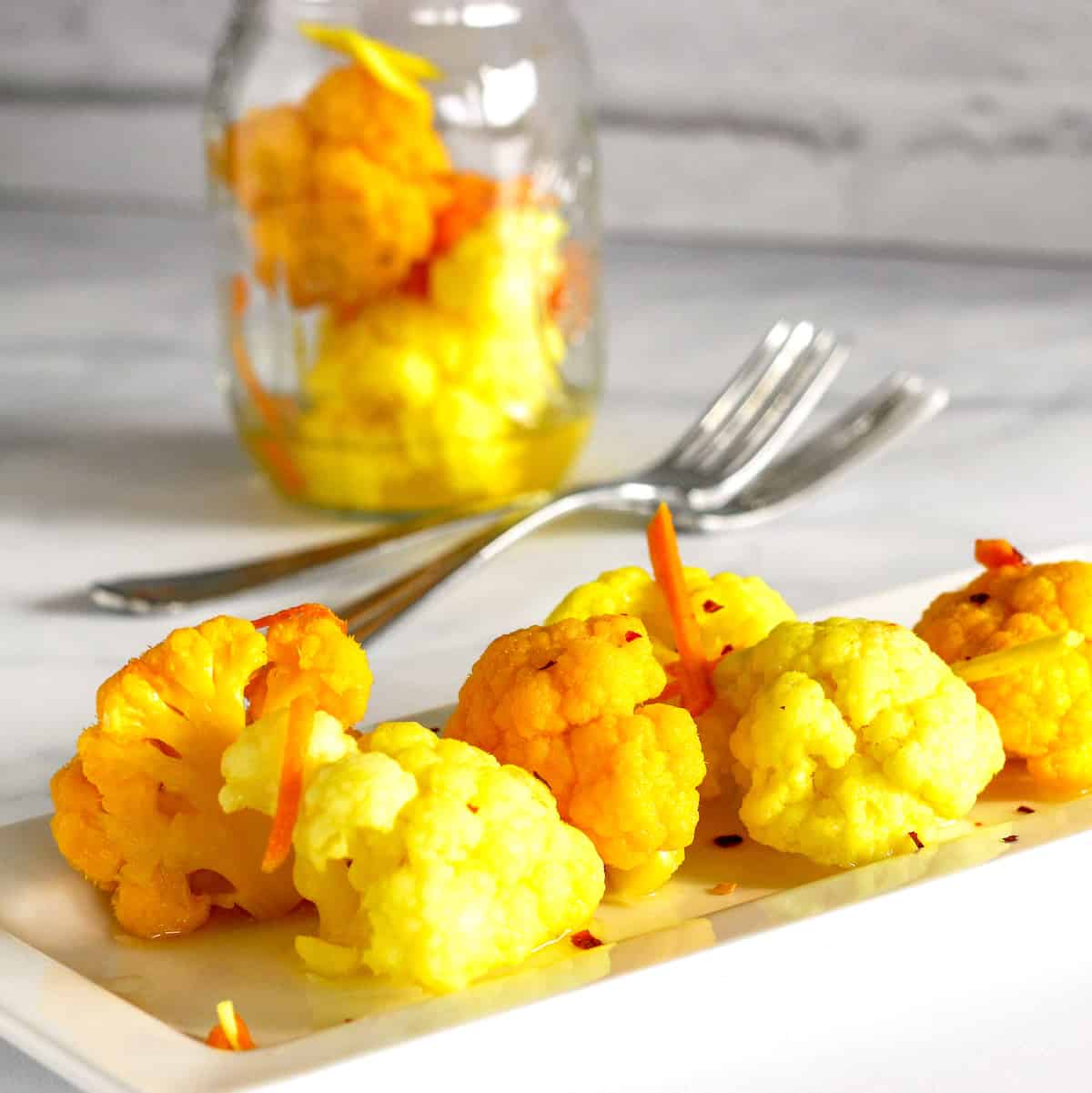 Image for Spicy Pickled Cauliflower