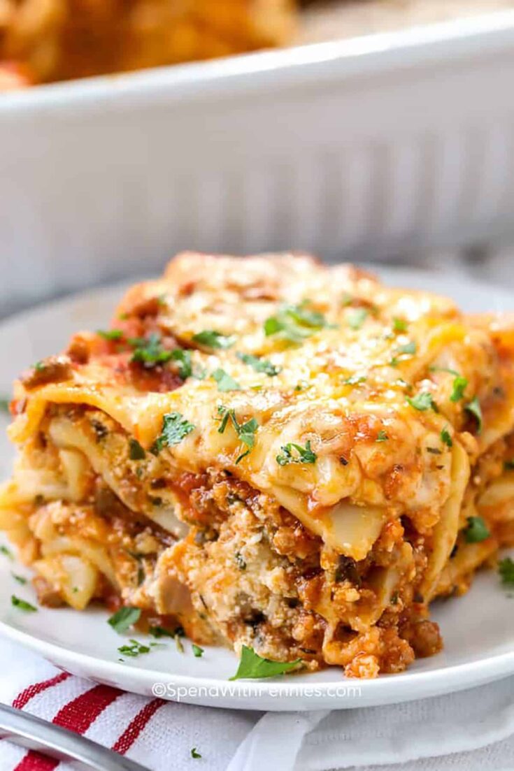 Image for Easy Homemade Lasagna