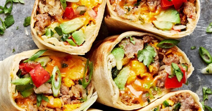 Image for Homemade Breakfast Burrito Recipe