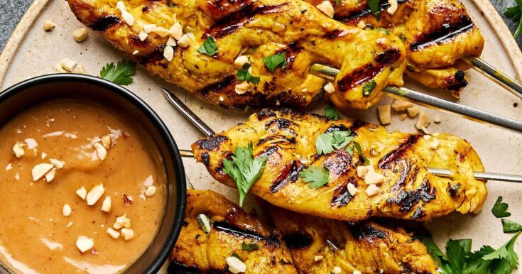 Image for Chicken Satay with Peanut Sauce
