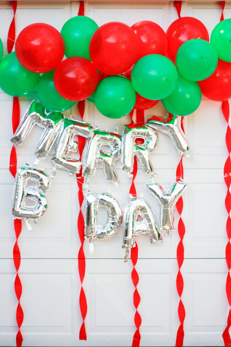 Image for Merry Birthday! (A Christmas themed birthday party)