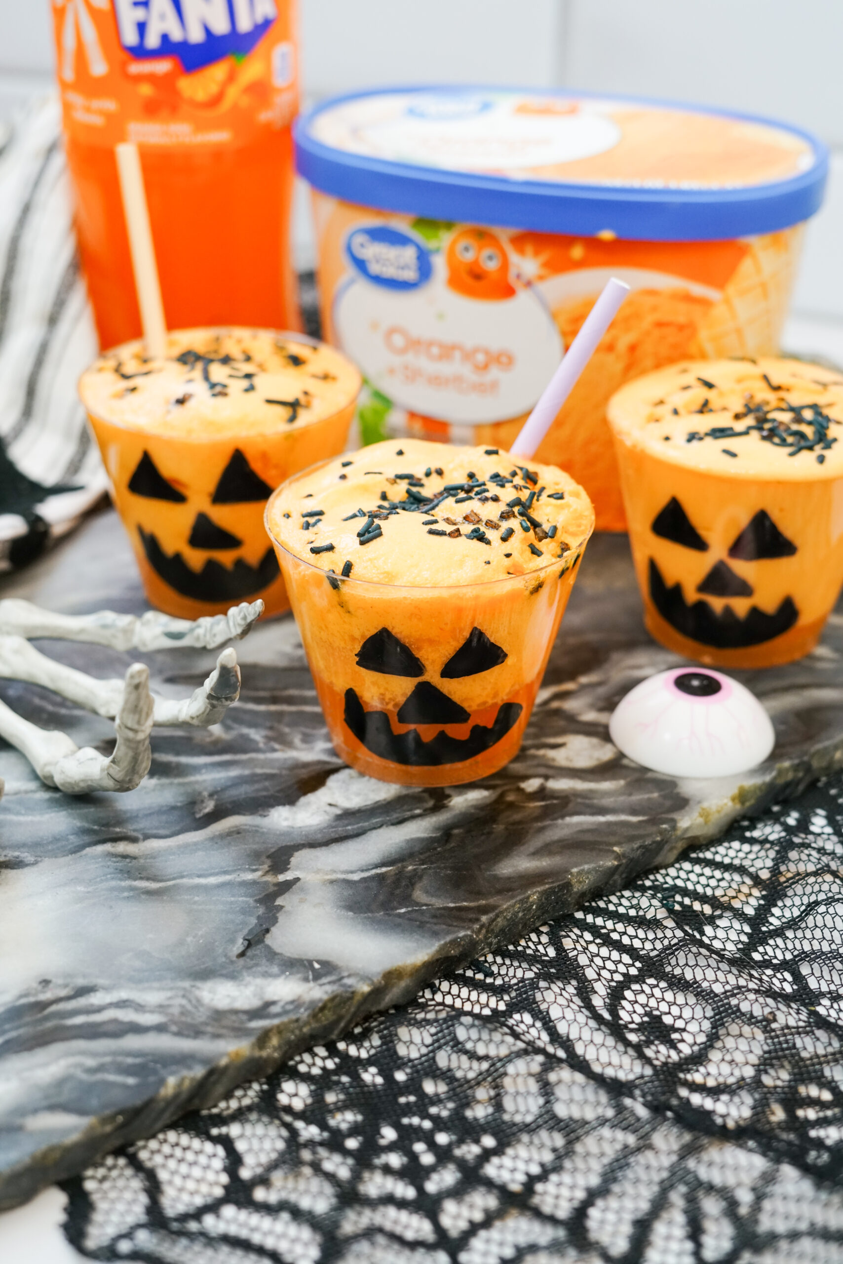 An image of Jack-O-Lantern Floats.