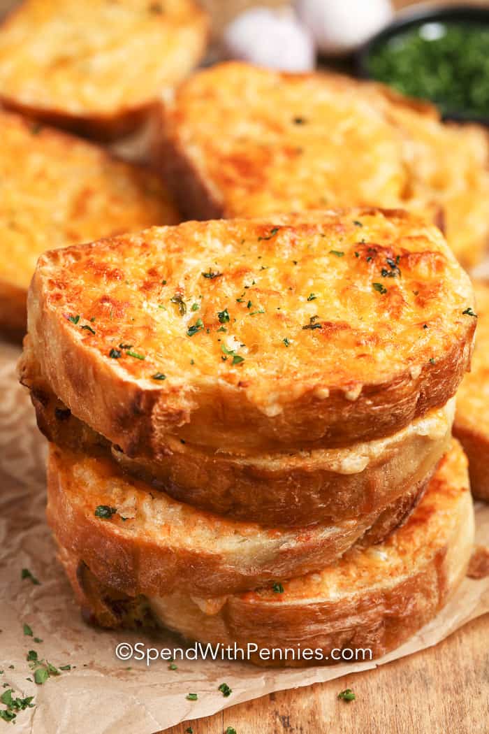 Image for Garlic Cheese Toast {Ready in 15 minutes!}