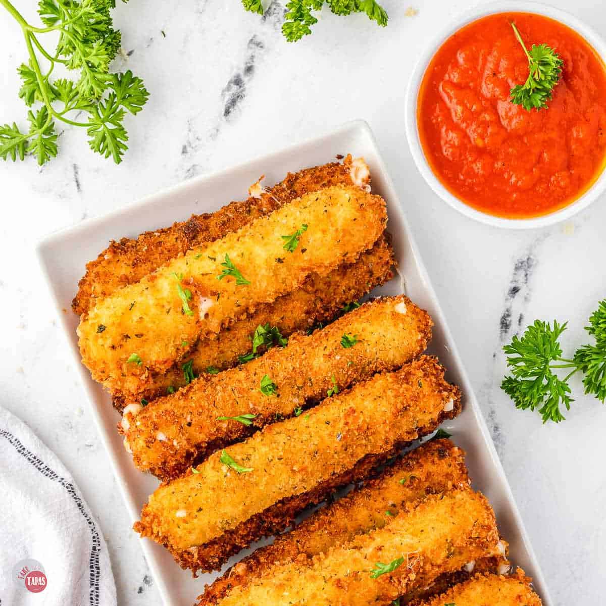Image for Super Easy Homemade Mozzarella Stick Recipe