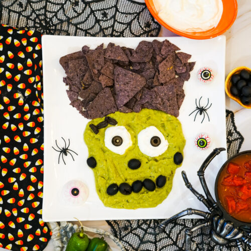 An image of Frankenstein Guacamole.