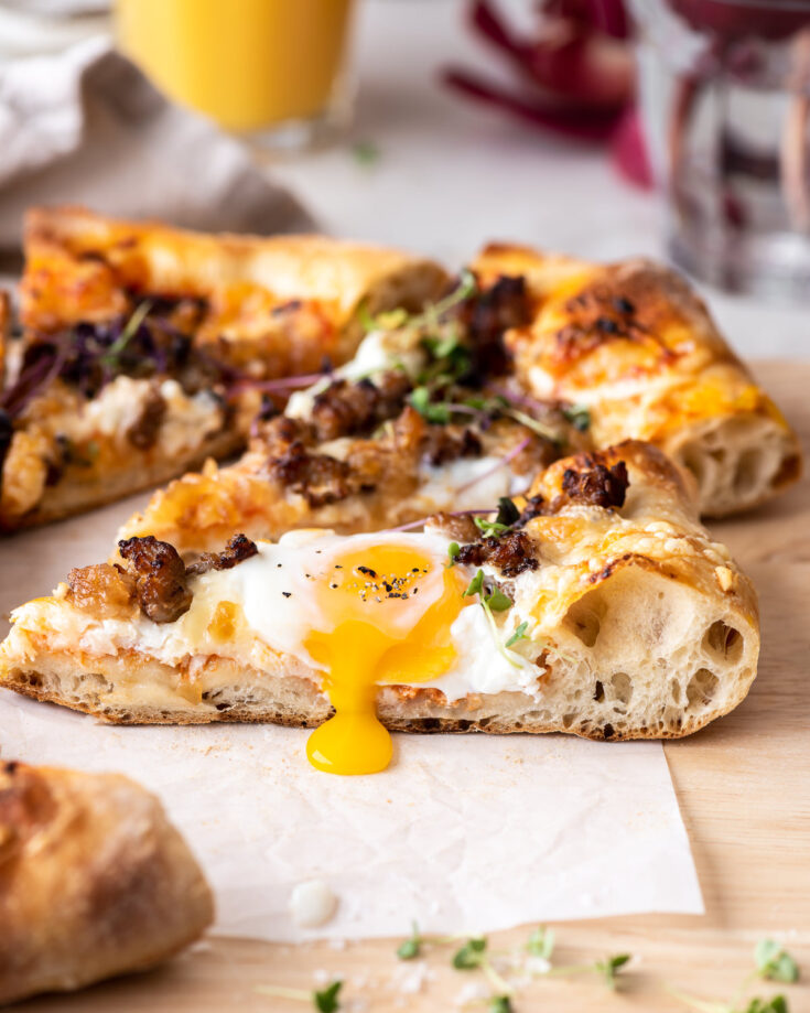 Image for sausage breakfast pizza