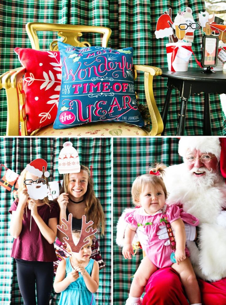 Image for Peppermint & Plaid Christmas Themed Birthday Party 