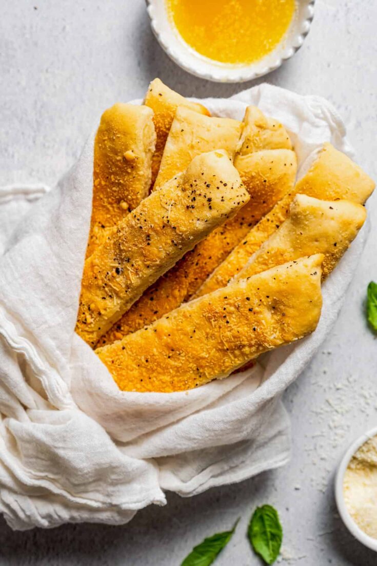 Image for Garlic Breadsticks - With Garlic Dipping Sauce 