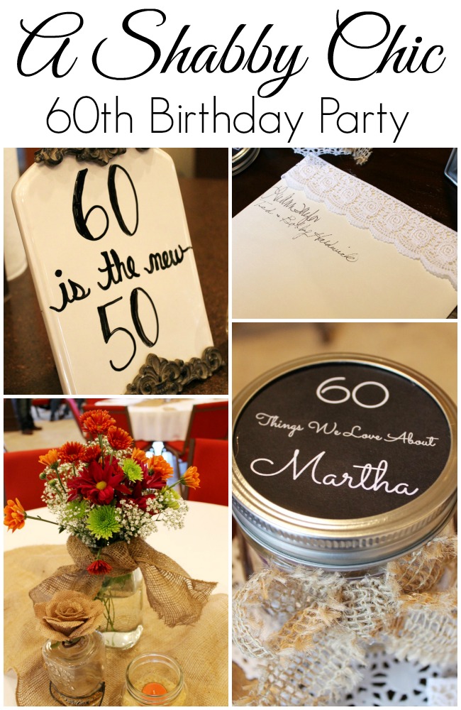 Image for Shabby Chic 60th Birthday Party