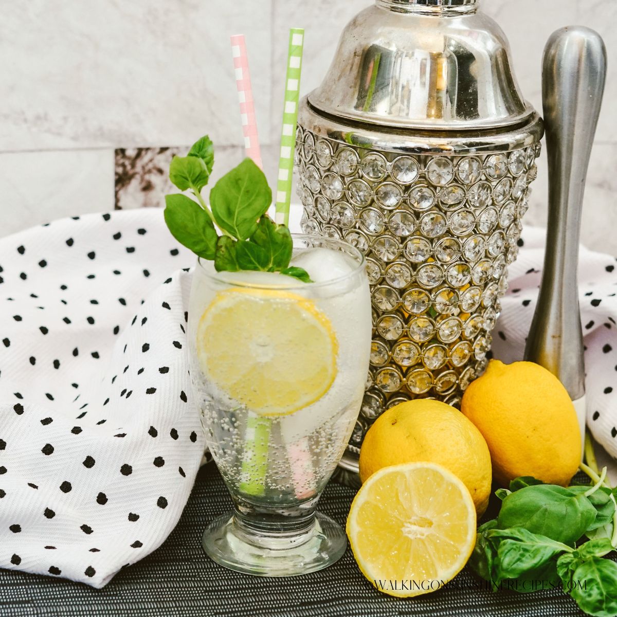 Image for Lemon Basil Mocktail