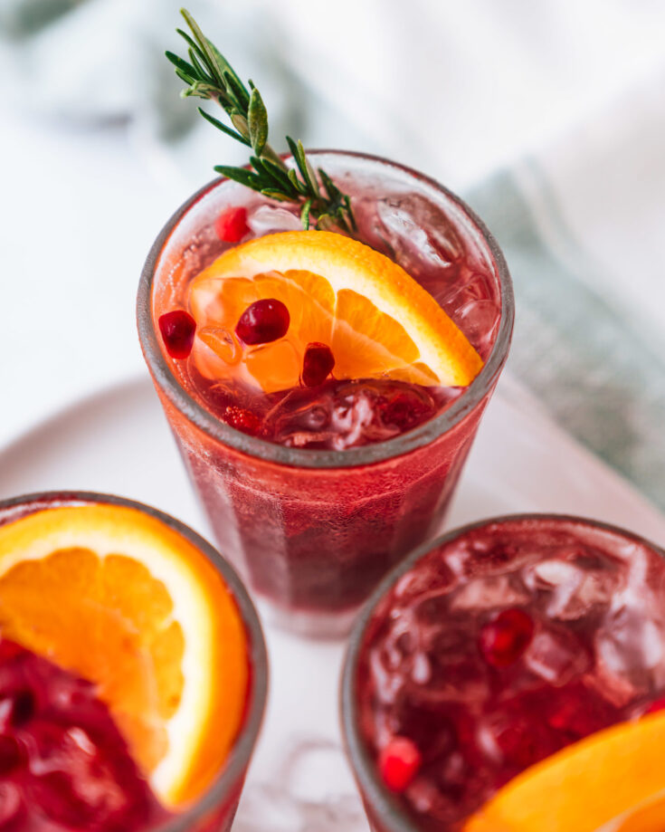 Image for Ginger Pomegranate Mocktail