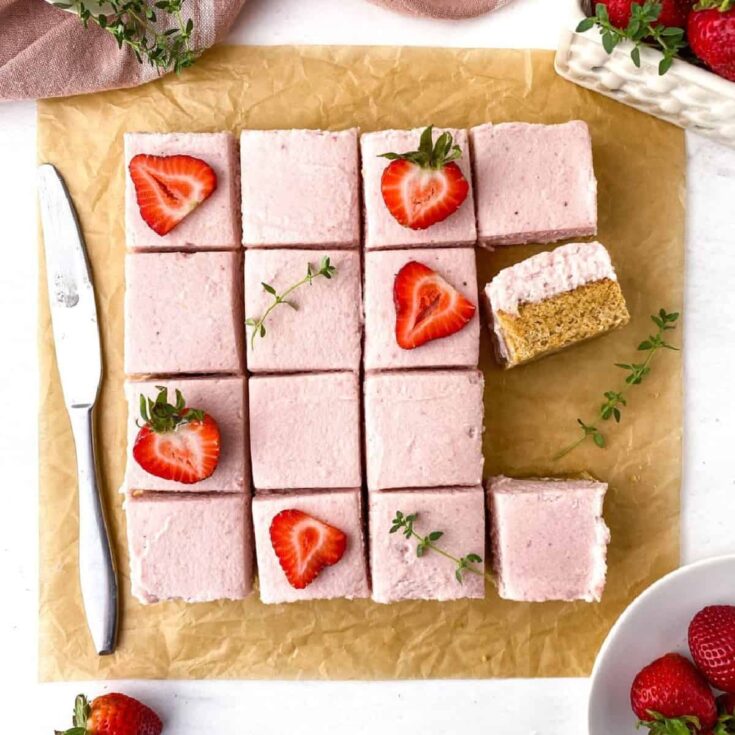 Image for Strawberry Thyme Blondies