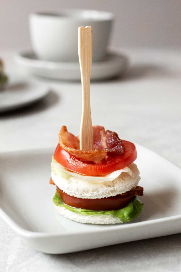Image for BLT (Bacon, Lettuce, Tomato) Tea Sandwiches