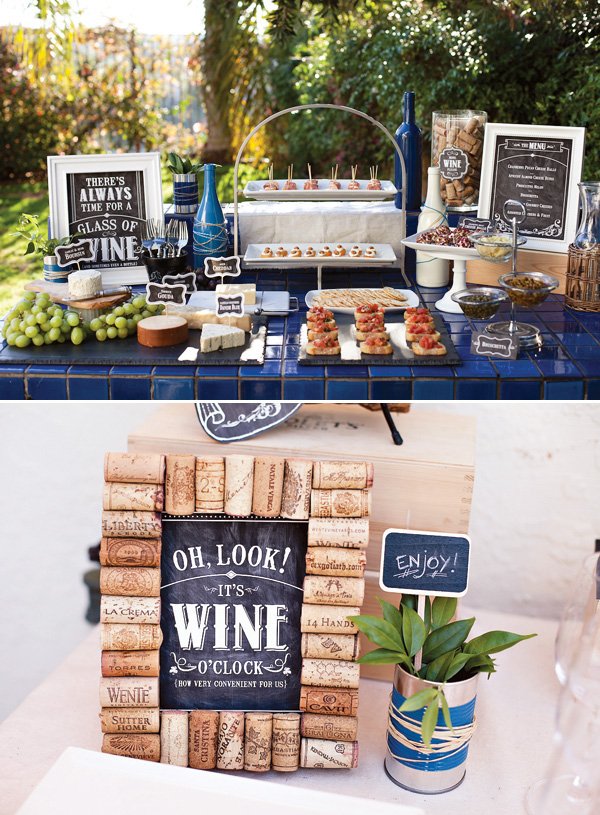 Image for A Chalkboard Inspired Wine & Cheese Party