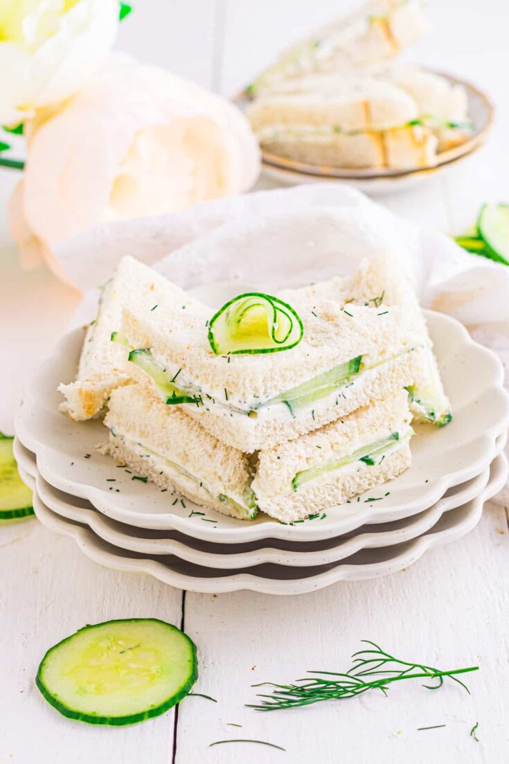 Image for Cucumber Sandwiches with Cream Cheese