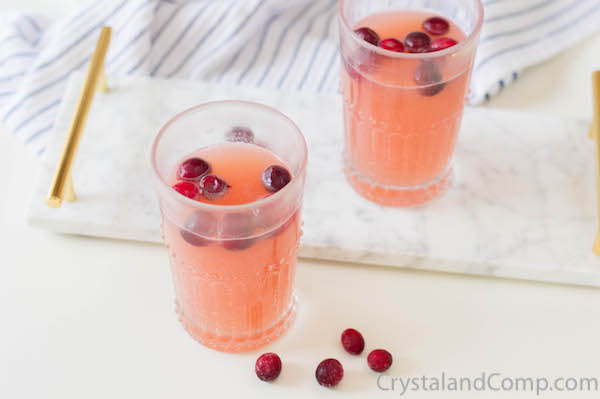 Image for Easy Cranberry Orange Spritzer Recipe