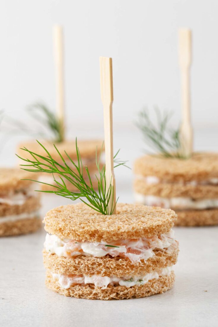 Image for Smoked Salmon Tea Sandwiches
