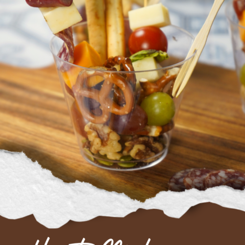 An image of Individual Charcuterie Cups perfect for sharing at any event.