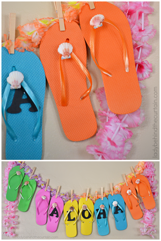 Image for DIY Flip Flop Aloha Garland