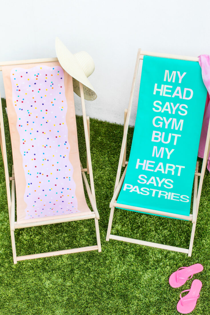 Image for DIY Sling Beach Chair Makeovers