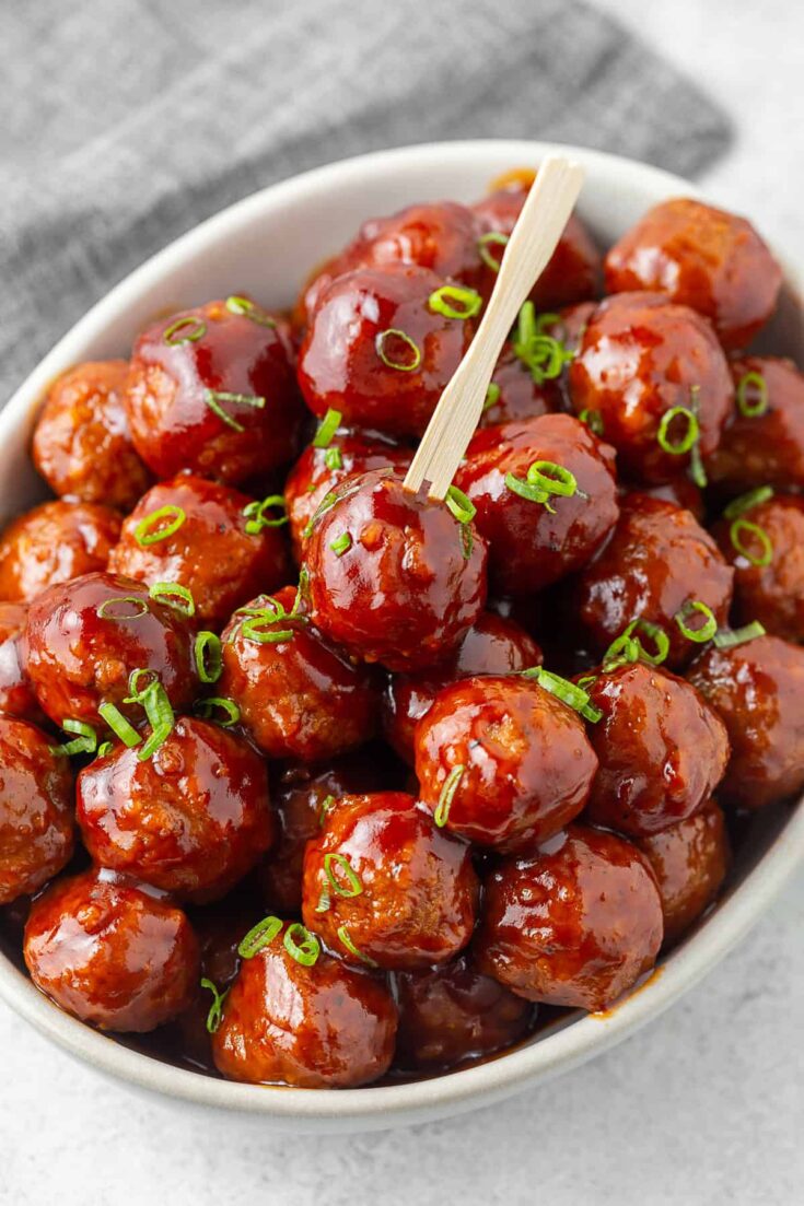 Image for Slow Cooker Bourbon BBQ Meatballs