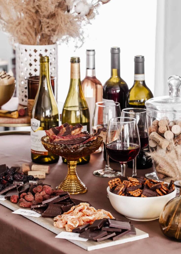 Image for Wine & Chocolate Theme Party