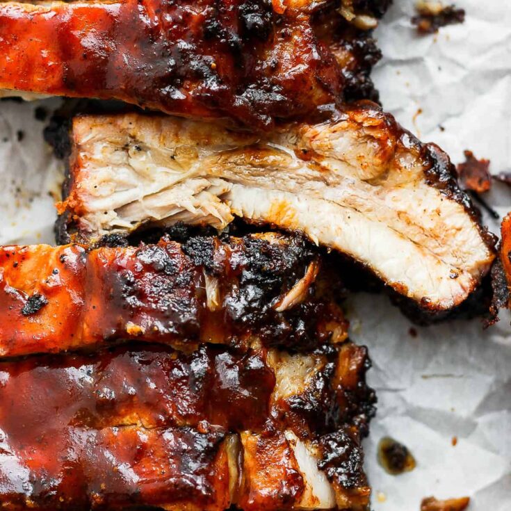 Image for BEST Grilled Ribs (ribs on the grill)