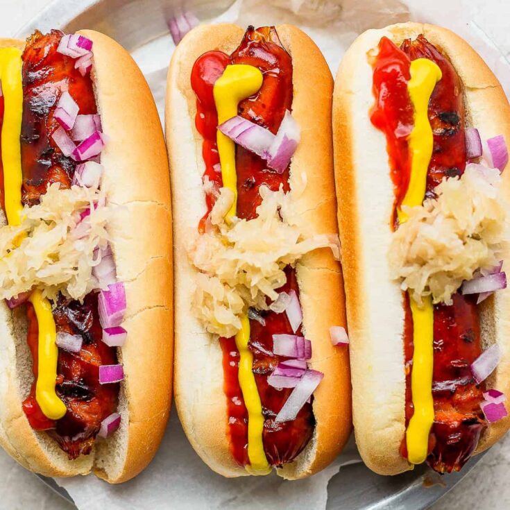 Image for Grilled Hot Dogs (how to grill hot dogs)